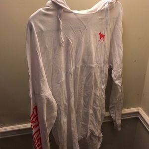 Pink hoodie sweatshirt